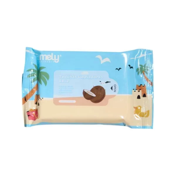 Producto - Toallitas Limpiadoras de Coco Mely - 1