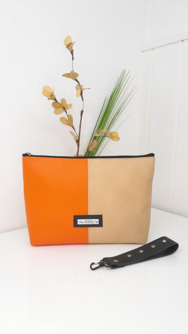 Producto - NEXO BICOLOR NUDE c/ NARANJA