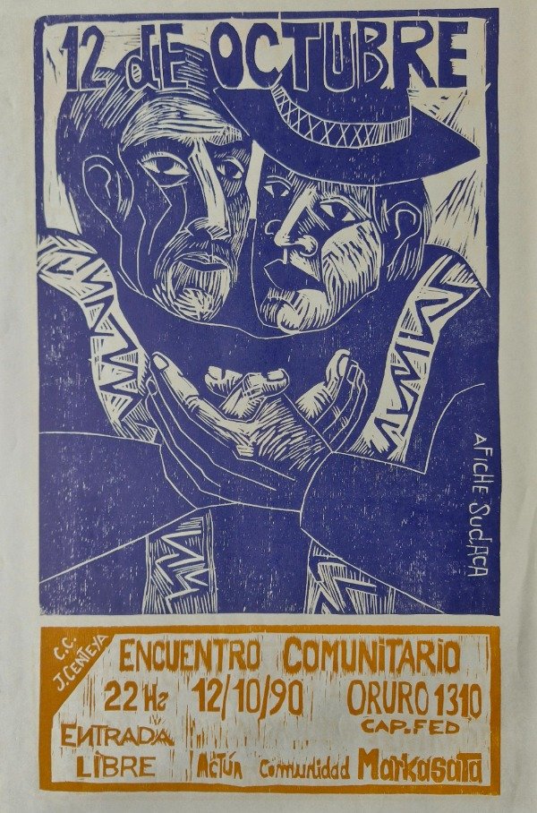 Producto - Afiche Sudaca - Tres afiches - 1