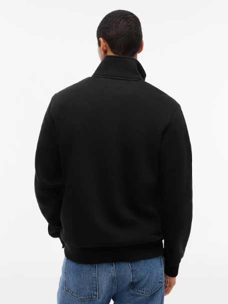 Producto - Flag Stripe Logo Quarter-Zip Sweatshirt Negro - 1