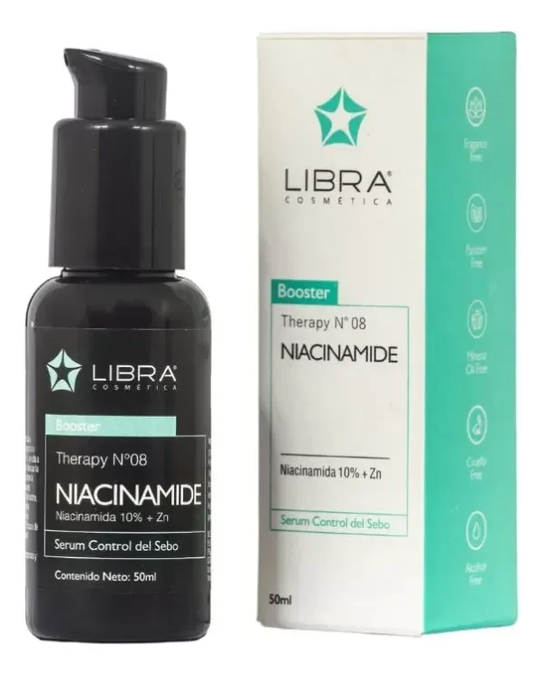 Producto - LIBRA Booster Serum Niacinamida 10 Zinc Todo Tipo Piel 50gr Libra