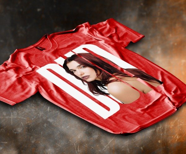 Producto - Pack De 5 Diseños Para Remeras Dua Lipa.