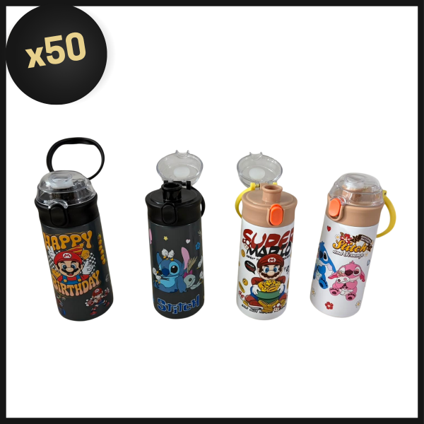 Producto - PROMO BULTO BOTELLA TERMICA INFANTIL CON DISEÑO