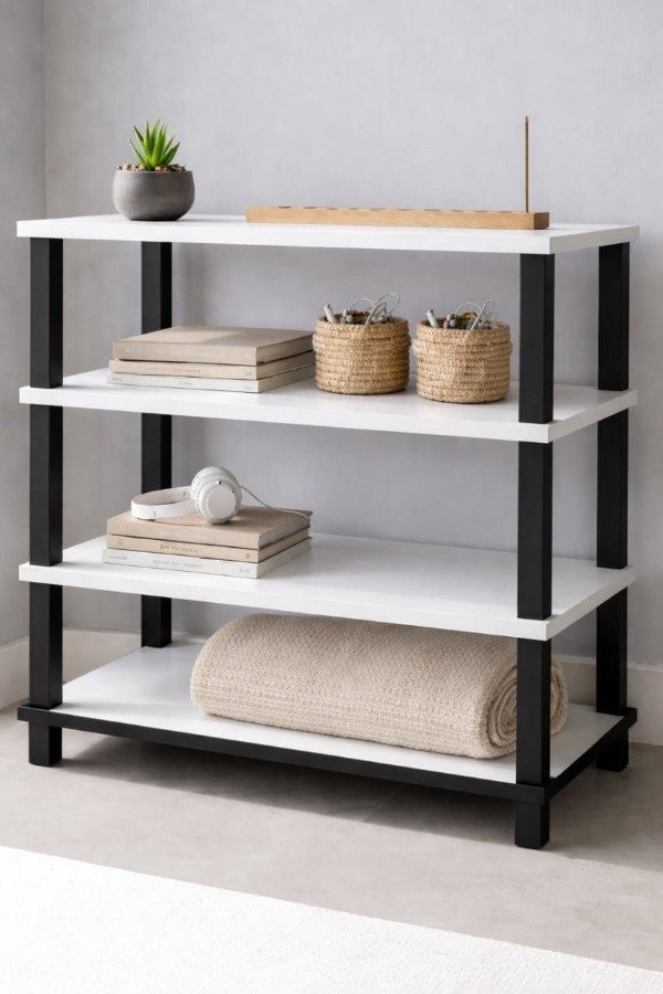 Producto - Organizador Estanteria Nordica, 4 estantes