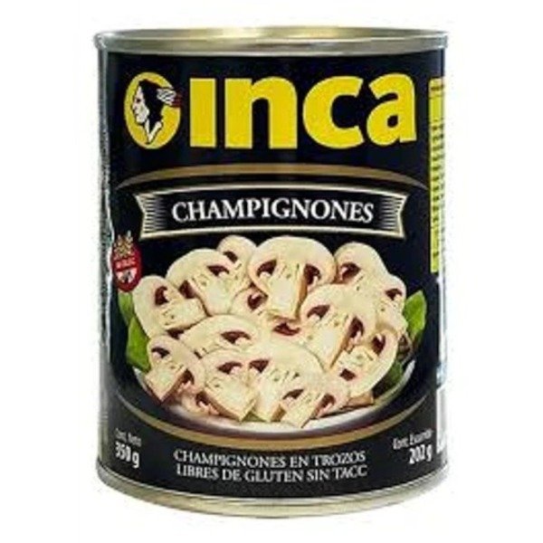 Producto - CHAMPIGNONES EN TROZOS INCA 24u x 350grs