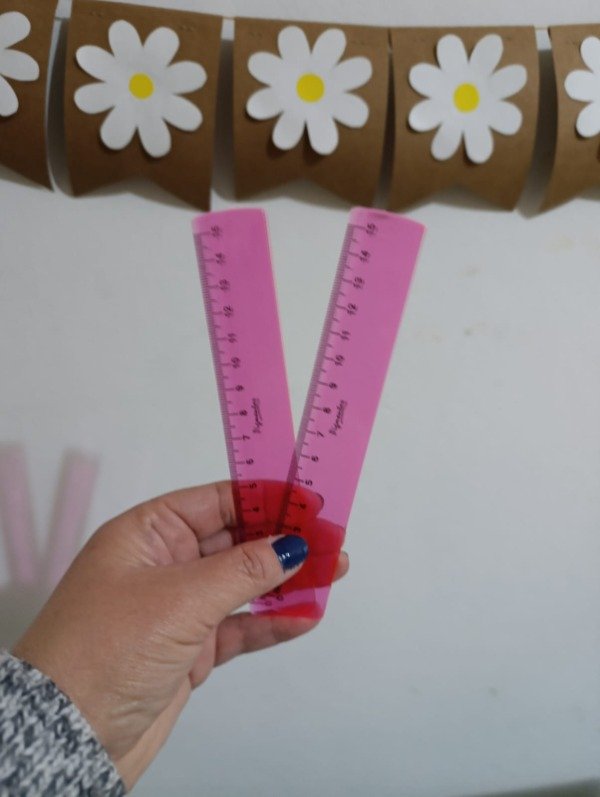 Producto - REGLA 15 CM FLUO