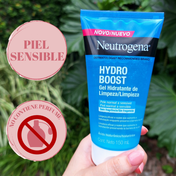 Producto - Gel de limpieza - Hidratante - Hydro Boost - Neutrogena