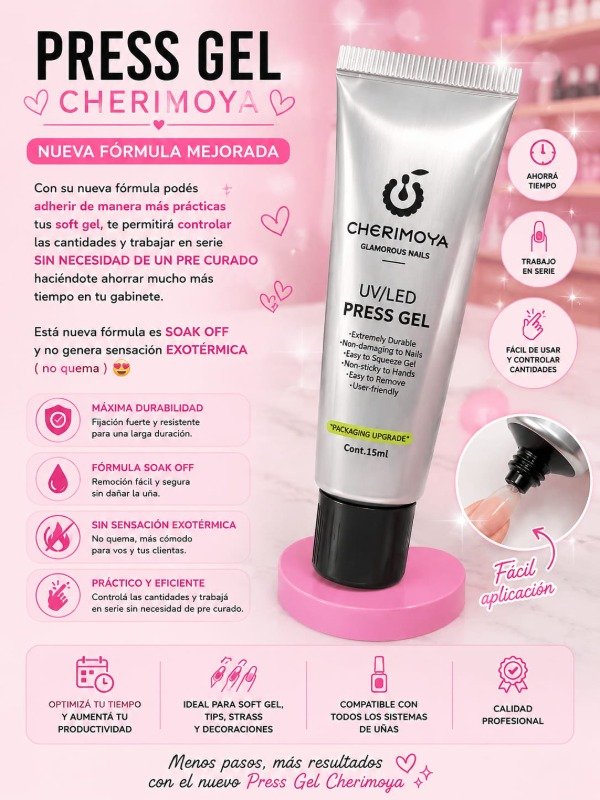 Producto - PRESS GEL NUEVO CHERIMOYA