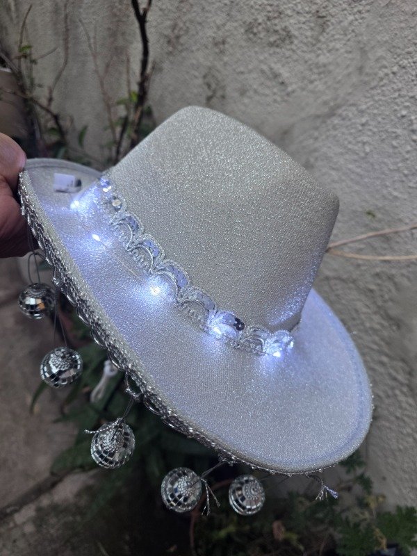 Producto - Sombreros Cowboy Disco Led x 5 [x unidad ver en homenajeados]