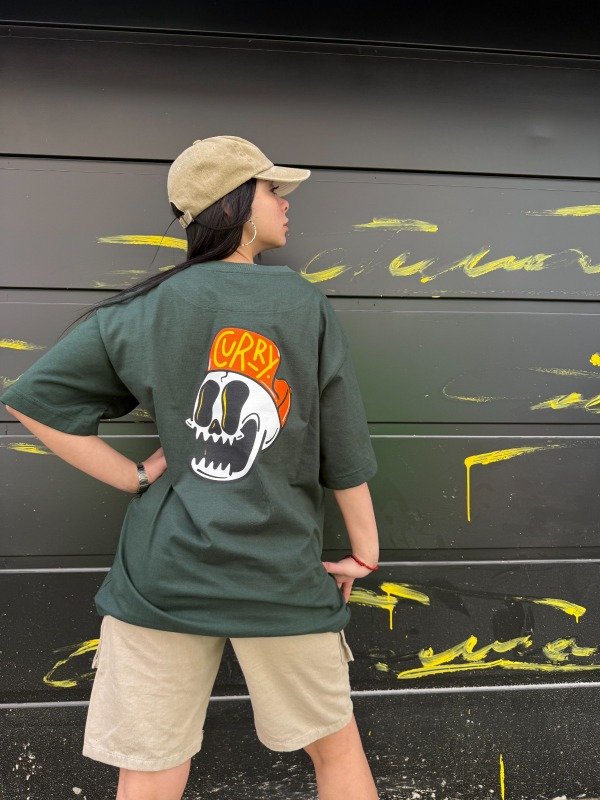 Producto - Remera Skully Oversize Verde