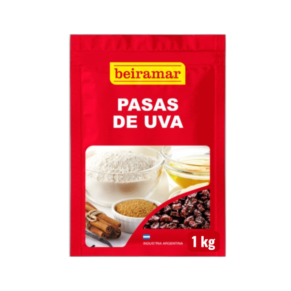 Producto - PASAS UVA S/S BEIRAMAR x 1kg
