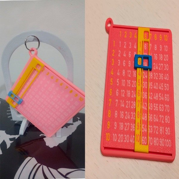 Producto - Tablas de multiplicar de bolsillo