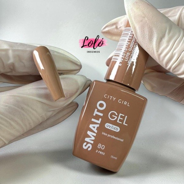 Producto - Esmalte Semipermanente City Girl 15ml. - 80