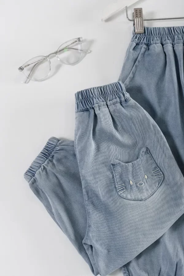 Producto - Babucha Jeans Cat - 1