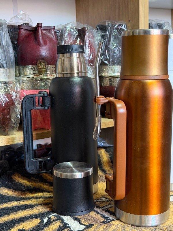 Producto - Termo Símil To-Go 1Lt (incluye bombilla)