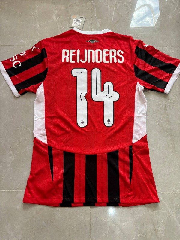 Producto - Ac Milan Local 24/25 Version Jugador 14 Reijnders