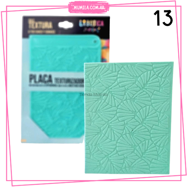 Producto - Placa Texturizadora Retro MODELO 13 La Botica