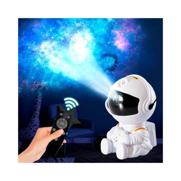 Producto - Proyector nebulosa astronauta pequeño con control