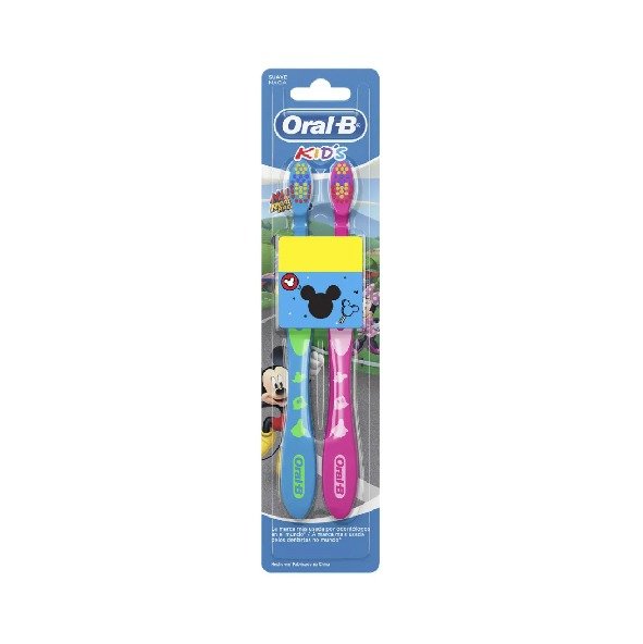 Producto - Cepillo de dientes Oral B Kids 2u