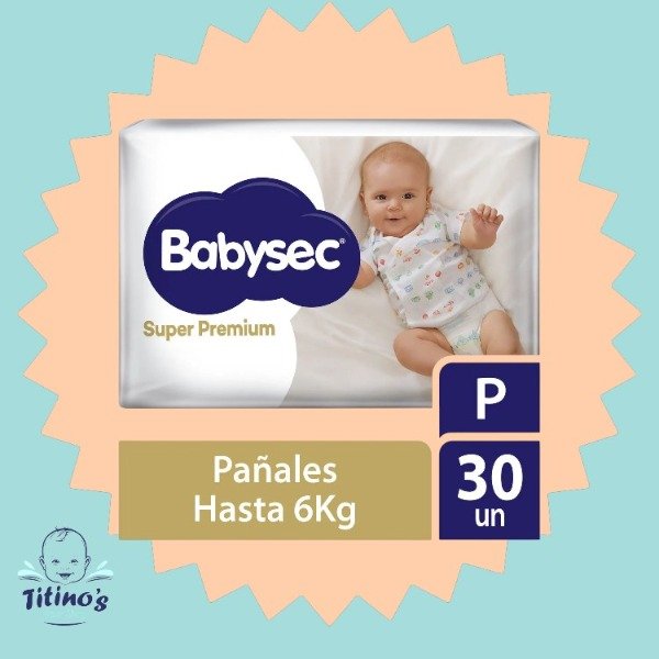 Producto - Pañales Babysec Super Premium Px30 x2 uni