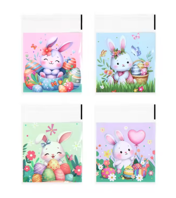 Producto - Bolsitas de Celofán Pascua - Pack por 20 unidades - 4 diseños