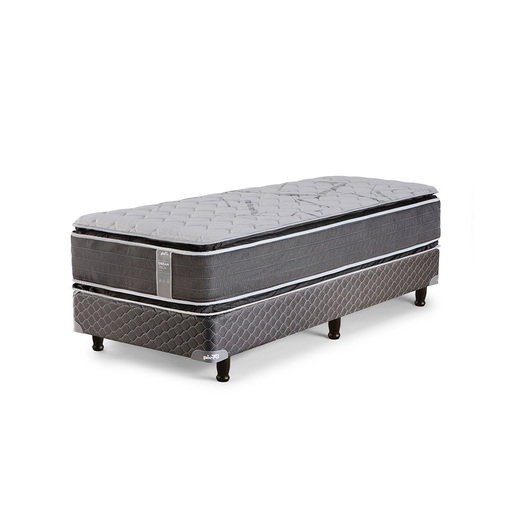 Producto - Sommier y Colchón Piero Dream Tech Resortes Doble Pillow Top 190x80 - 2