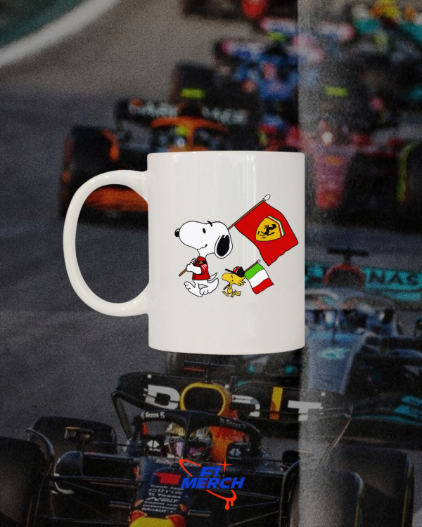 Producto - Taza Snoopy Ferrari