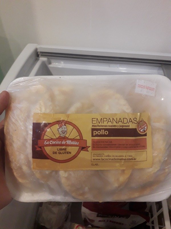 Producto - Empanadas de Pollo Sin Tacc