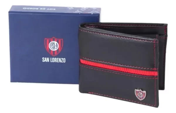 Producto - San Lorenzo Billetera Ecocuero Con Holograma Original