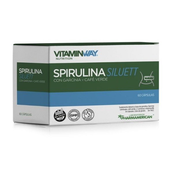 Producto - SPIRULINA SILUETT VITAMIN WAY - 60 cap