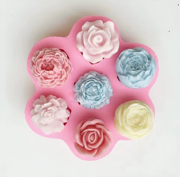 Producto - MOLDE 7 FLORES 3D