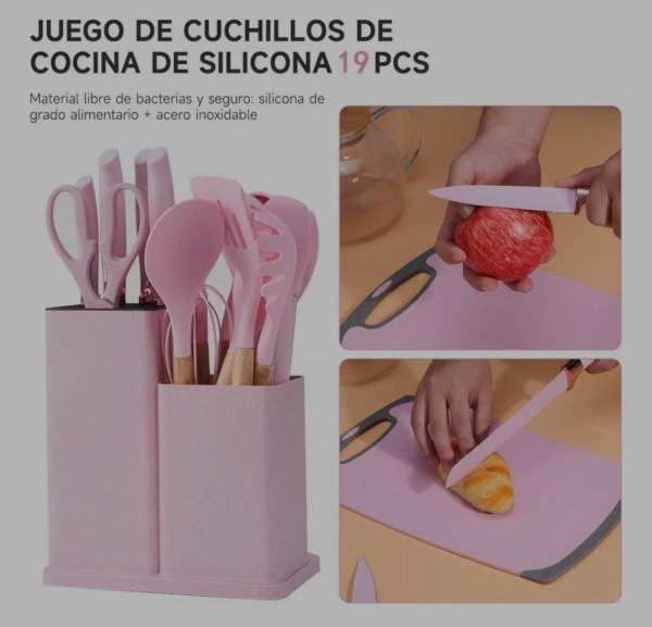Producto - Juego de 19 utensilios de cocina