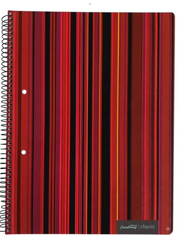 Producto - Cuaderno A4 Tapa Dura - Classic - 84 Hojas RAYADAS.