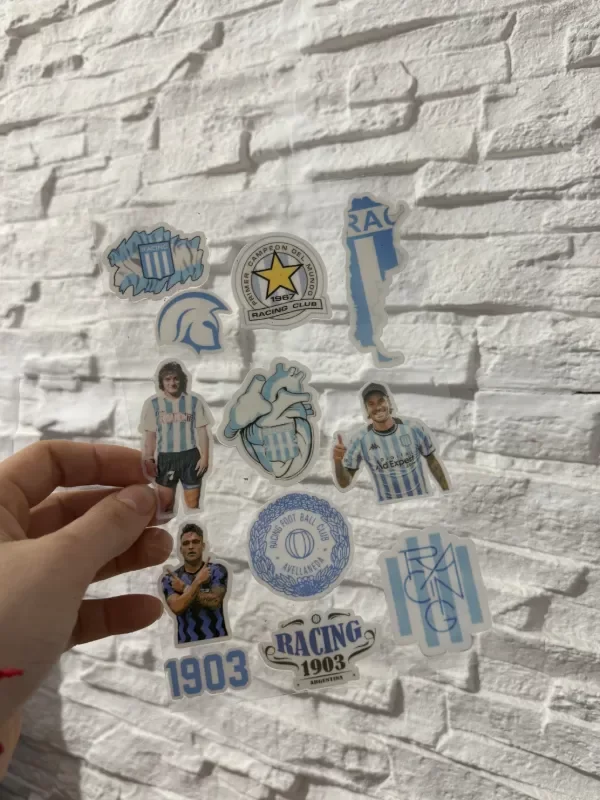 Producto - Plancha Stickers UV Racing