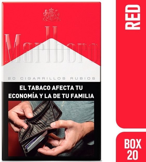 Producto - Marlboro 20 Box x 10 etiquetas