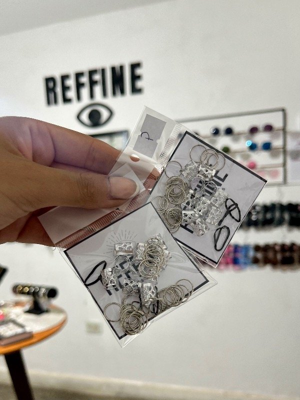 Producto - Argollas para trenzas + cuff