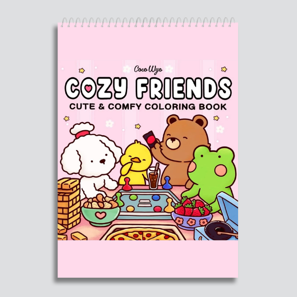 Producto - Cozy Friends - Mini Libro Anillado - Coco Wyo - A5