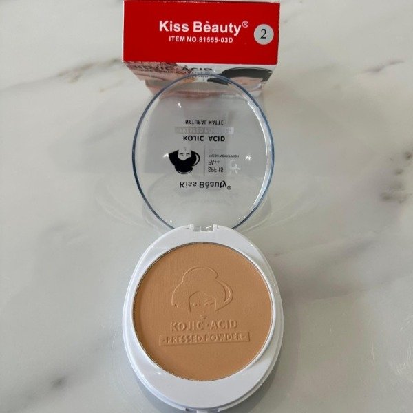 Producto - Polvo compacto protector solar 15spf Acid Kojic - Kiss Beauty - 3