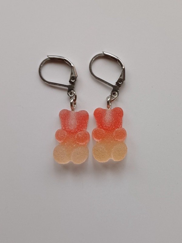 Producto - Aro oso gummy azucarado naranja