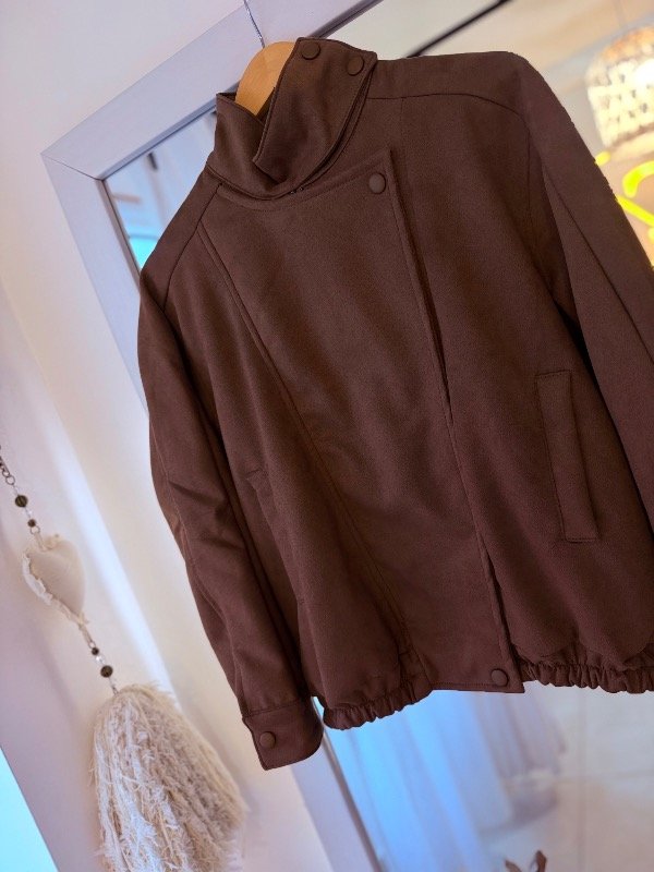 Producto - Jacket Zara gamuza - 6