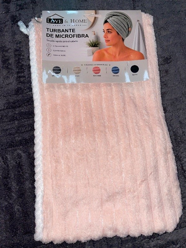 Producto - Turbante de microfibra LOVE y HOME - 5
