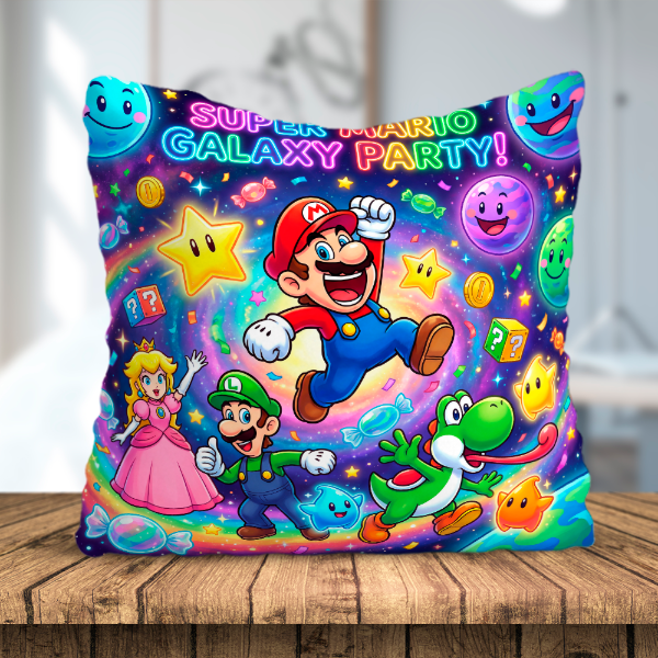 Producto - ALMOHADONES SUPER MARIO GALAXY