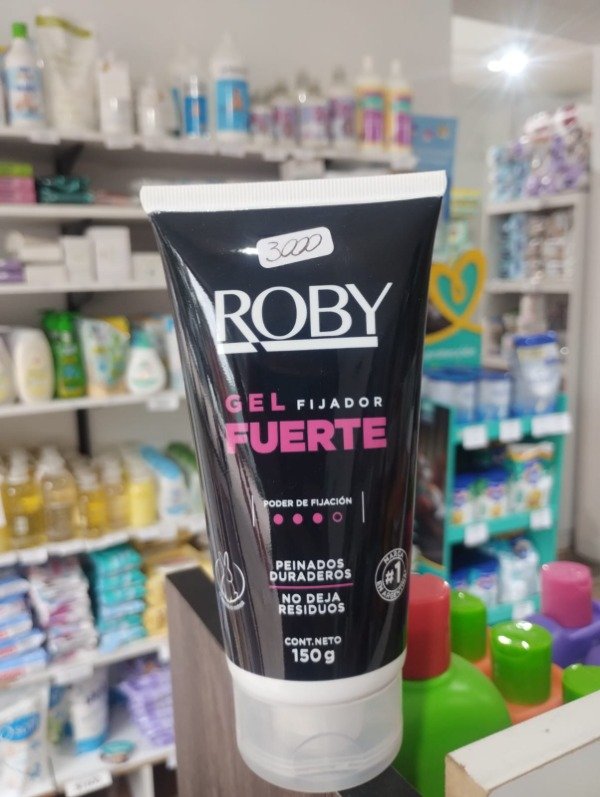 Producto - GEL FIJADOR ROBY FUERTE
