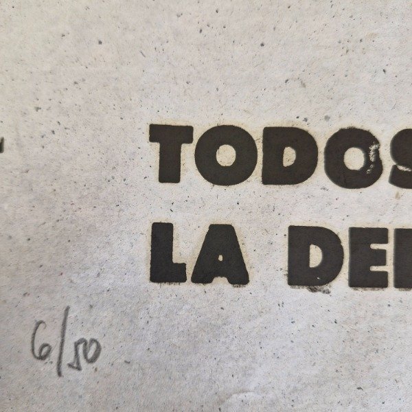 Producto - Romero, Juan Carlos - Ahora todos somos negros (firmado) - 2