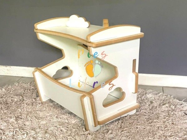 Producto - Mesita de luz MELAMINA