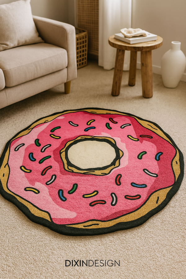 Producto - Alfombra Rosquilla Los Simpsons + Regalo