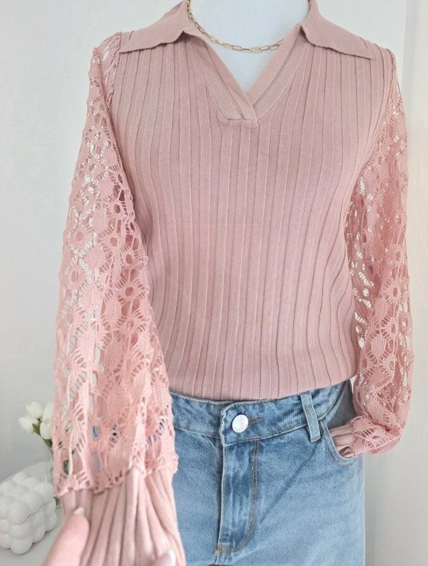 Producto - Suéter importado rosa