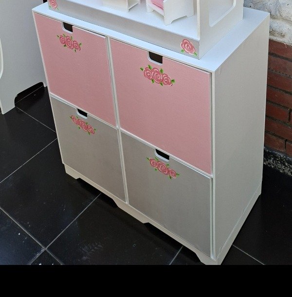 Producto - MUEBLE JUGUETERO CON 4 CAJONES - 1