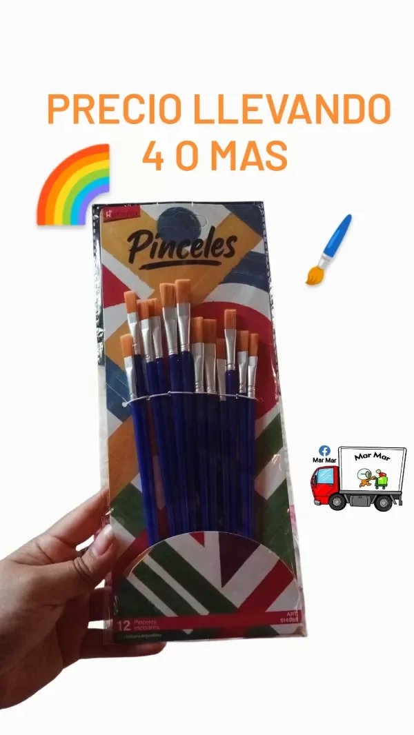 Producto - Pinceles katana x12 (cantidad)