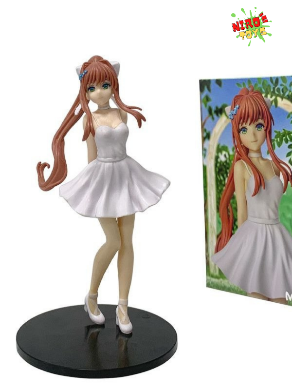 Producto - Monika (17cm) - Figura Doki Doki Literature Club - Nirostoys